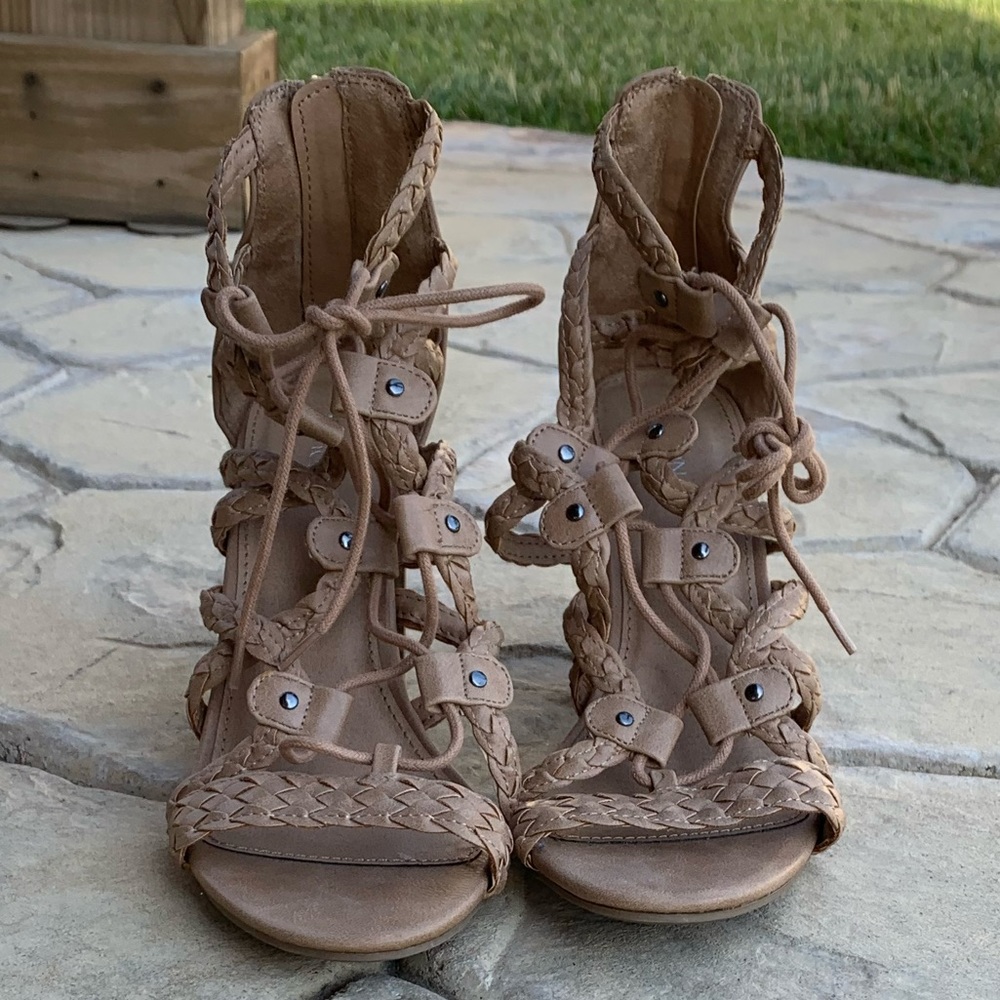 Merona strappy heels